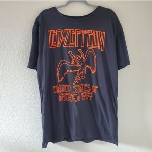 Led Zeppelin graphic band tee NWOT
